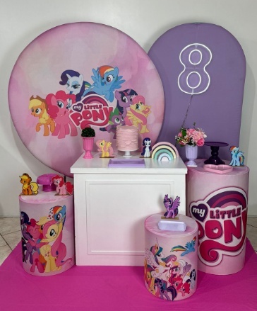 Kit 4 My Little Pony   - Michi Pegue e Monte