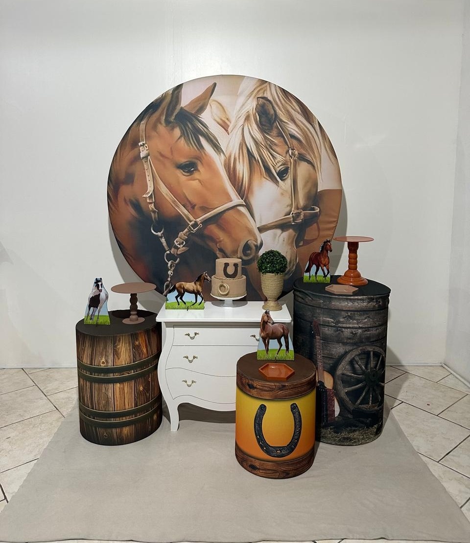 Kit 2 Cavalo  - Michi Pegue e Monte