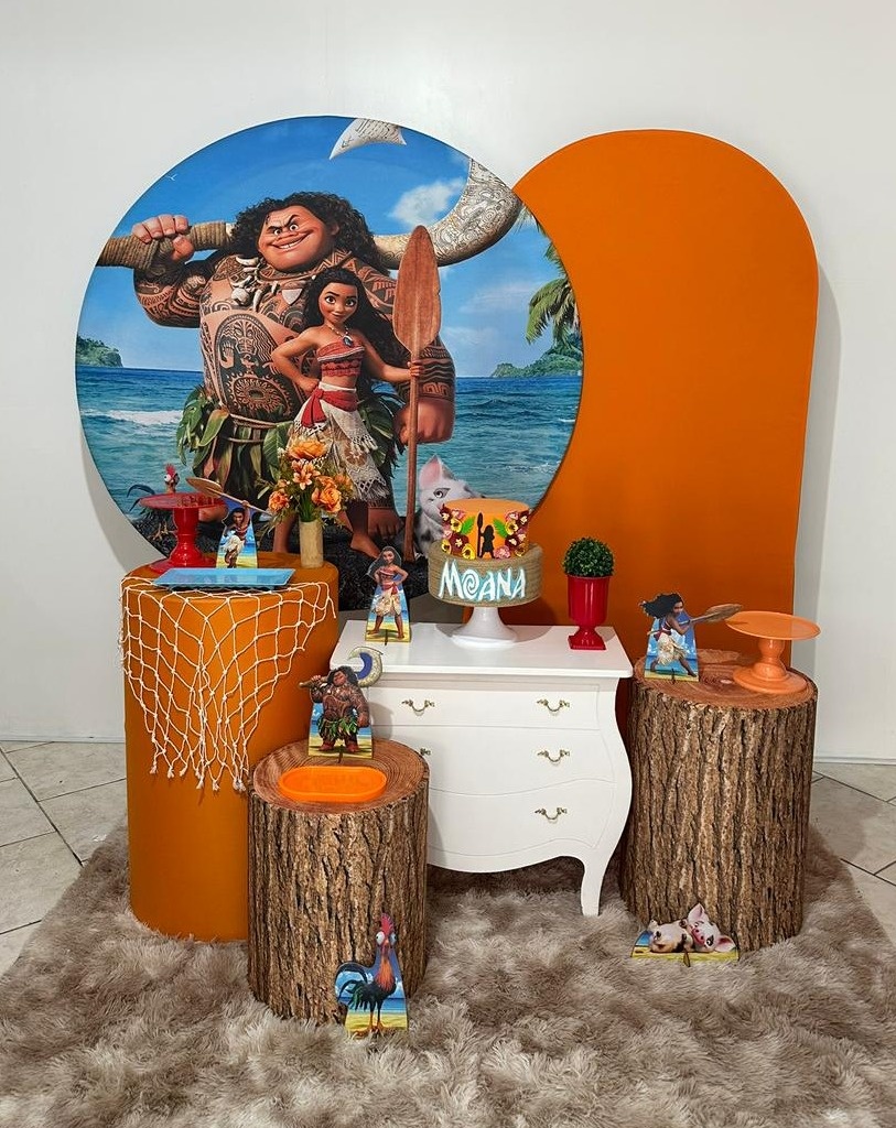 Kit 3 Moana  - Michi Pegue e Monte
