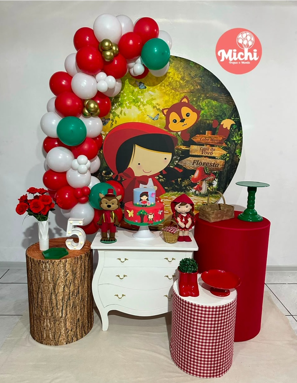 Kit 2 Chapeuzinho Vermelho - Michi Pegue e Monte