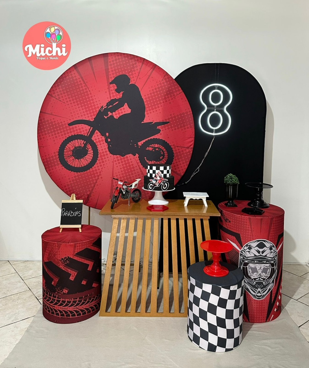 Kit 4 Motocross    - Michi Pegue e Monte