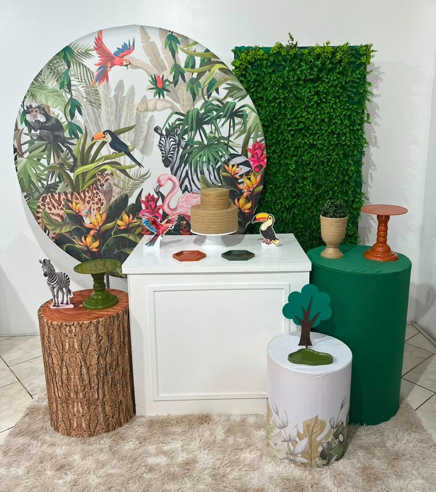Kit 4 Floresta - Michi Pegue e Monte