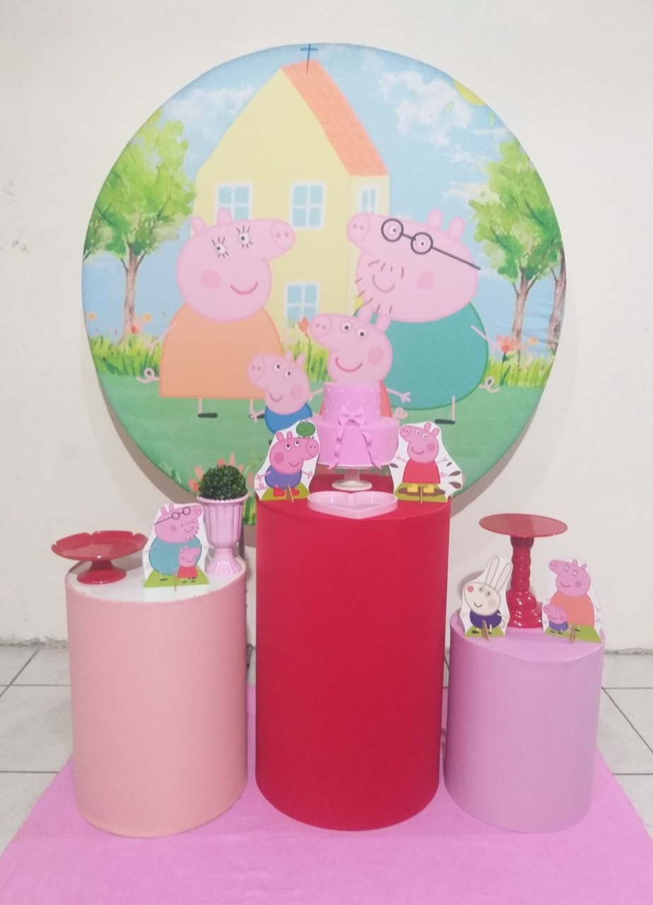 Kit 1 Peppa Pig   - Michi Pegue e Monte