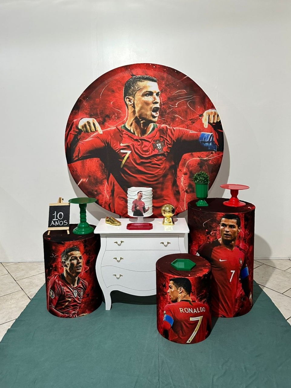 Kit 2 Cristiano Ronaldo  - Michi Pegue e Monte
