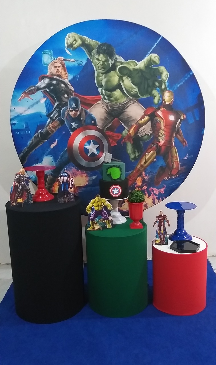 Kit 1 Vingadores  - Michi Pegue e Monte
