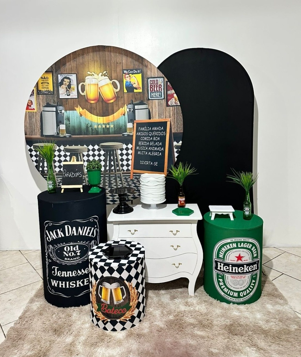 Kit 3 Boteco   - Michi Pegue e Monte