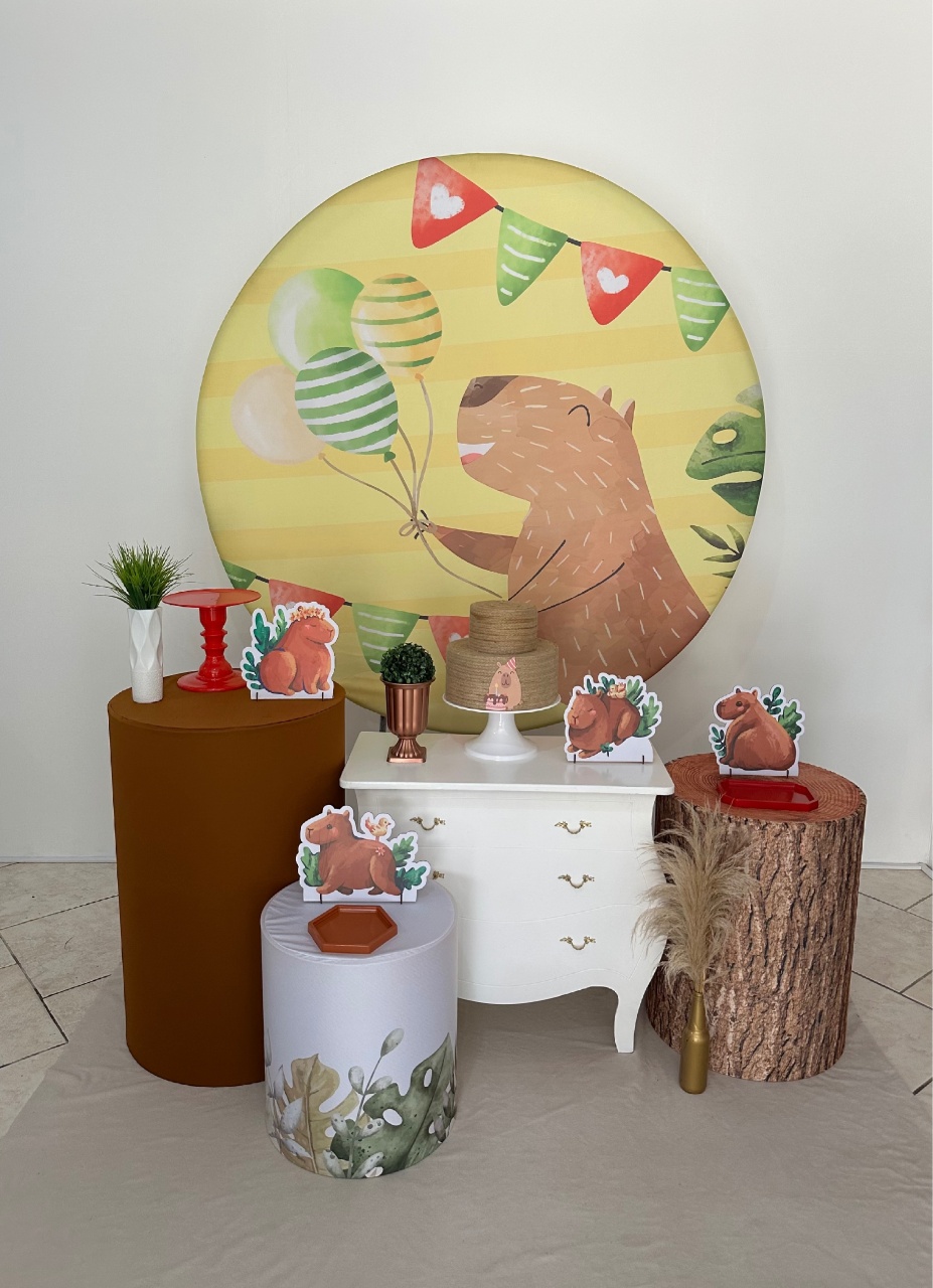 Kit 2 Capivara  - Michi Pegue e Monte