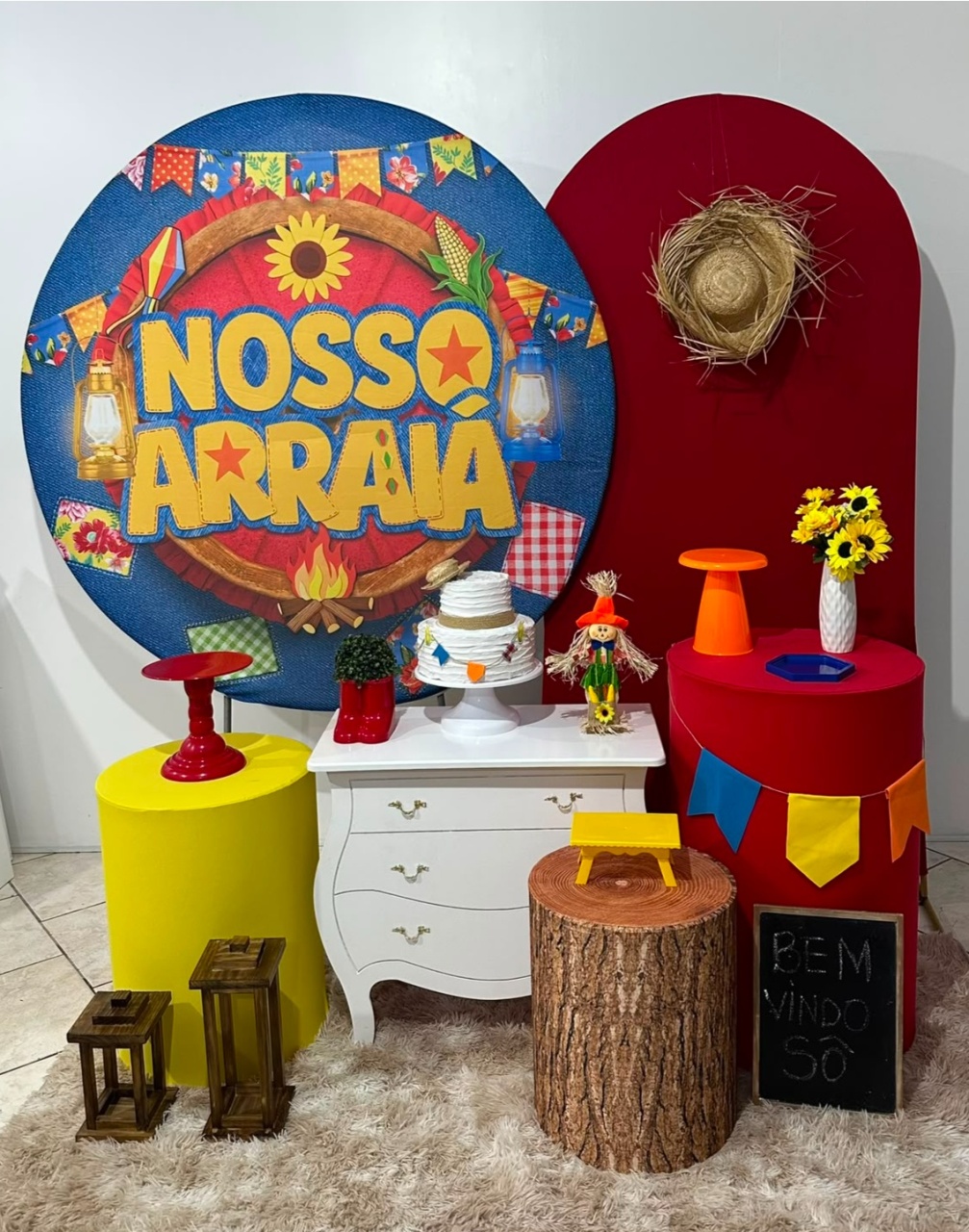 Kit 3 Nosso Arraiá - Michi Pegue e Monte