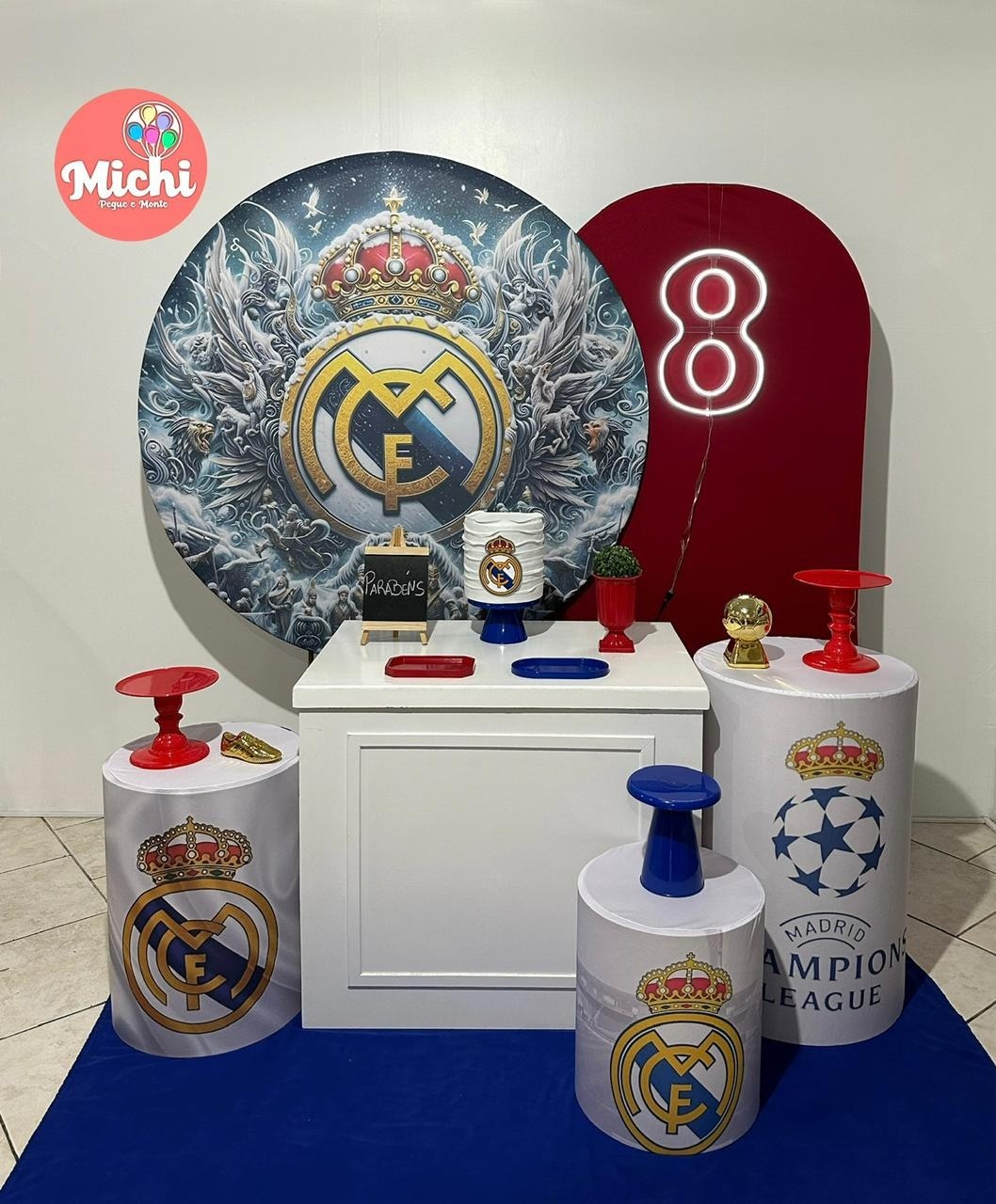 Kit 4 Real Madrid    - Michi Pegue e Monte