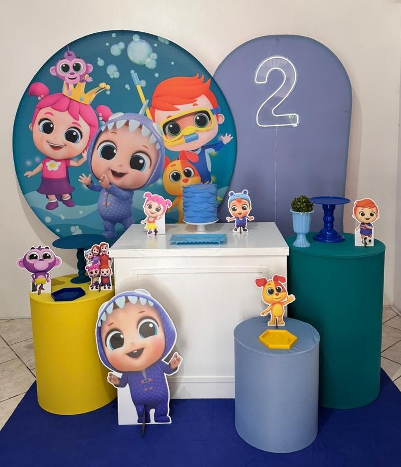 Kit 4 Little Angel Menino  - Michi Pegue e Monte