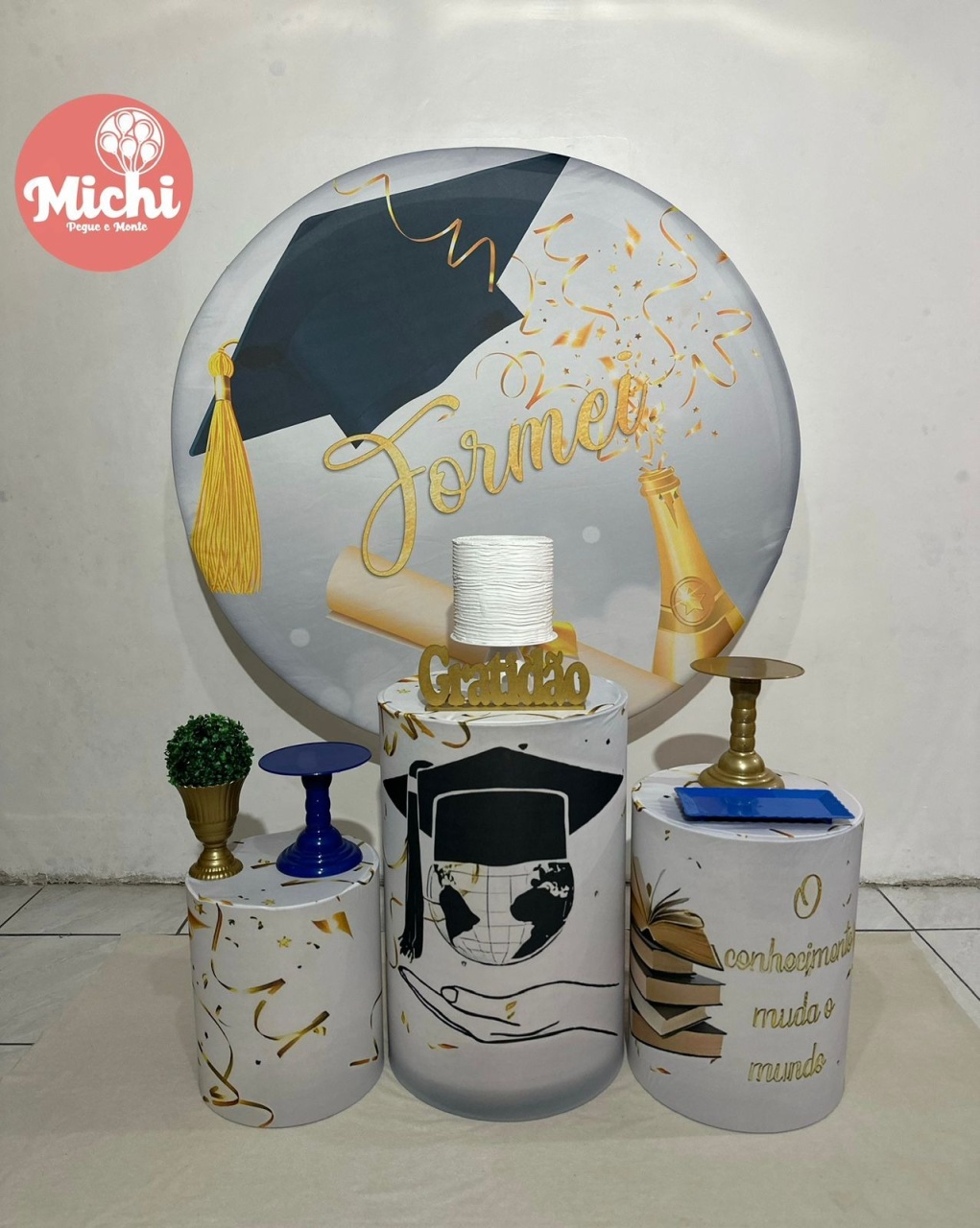 Kit 1 Formatura   - Michi Pegue e Monte