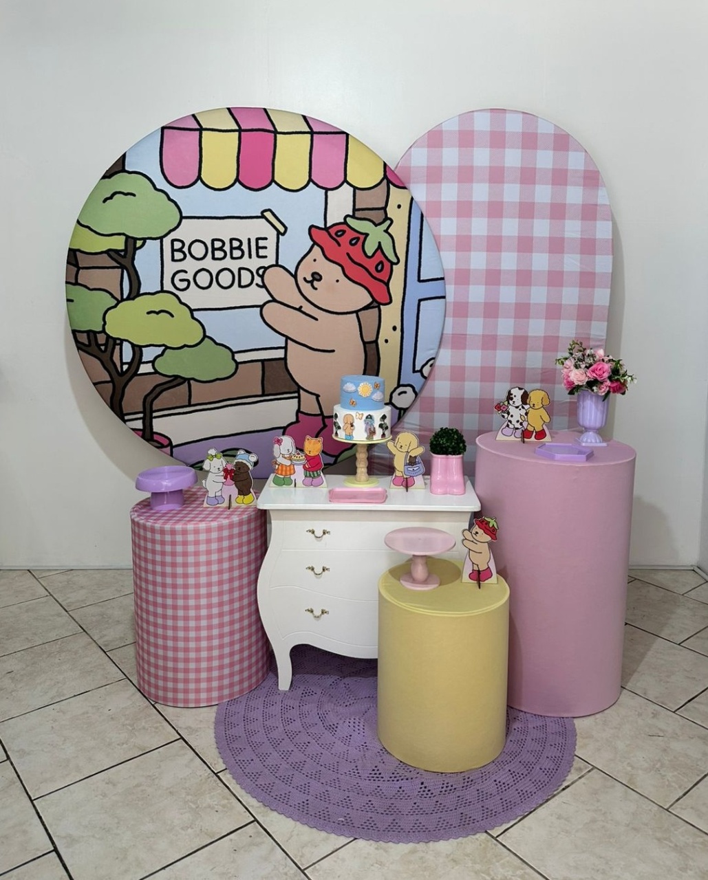 Kit 3 Bobbie Goods Menina - Michi Pegue e Monte