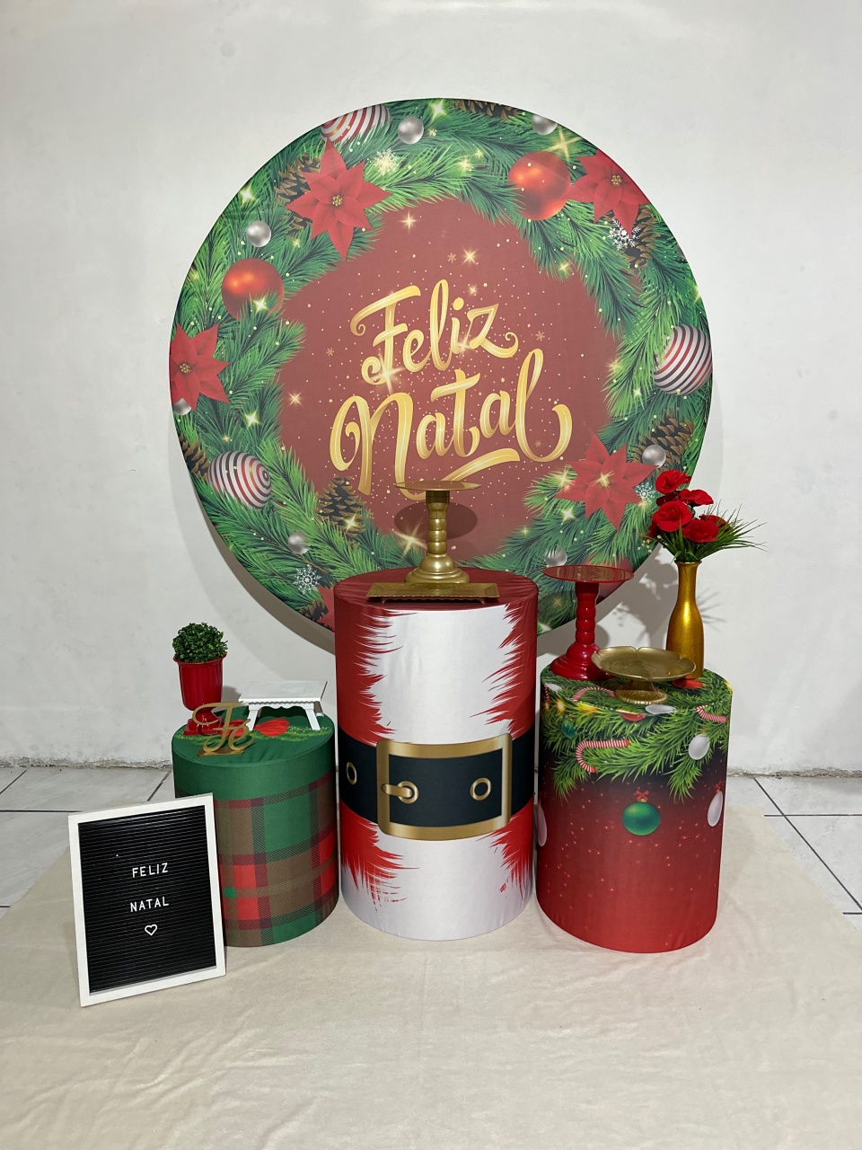 Kit 1 Natal Modelo 1  - Michi Pegue e Monte