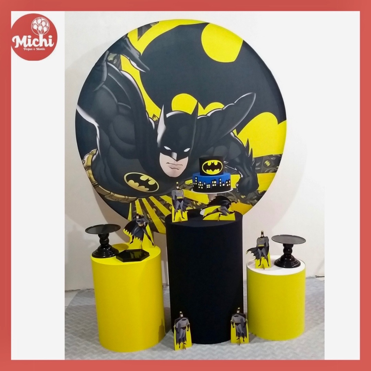 Kit 1 Batman - Michi Pegue e Monte