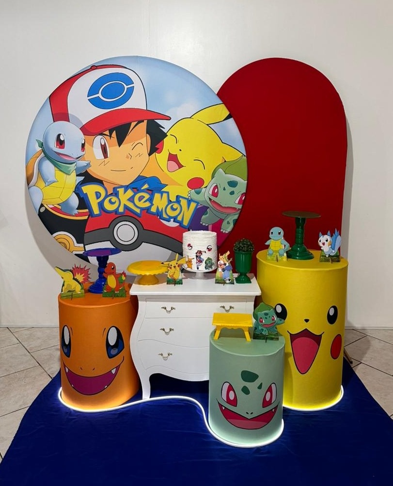 Kit 3 Pokémon  - Michi Pegue e Monte