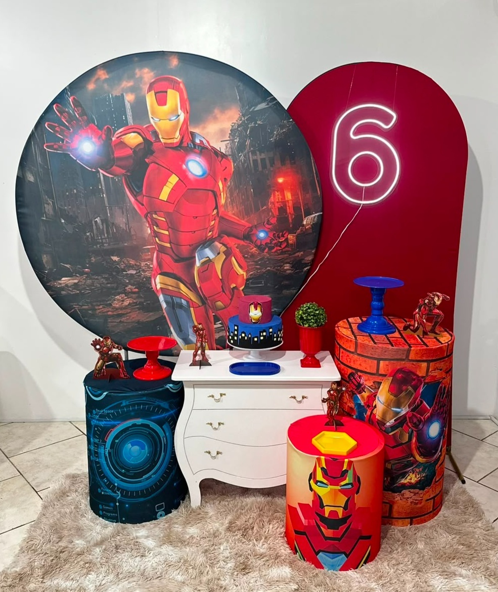 Kit 3 Homem de Ferro - Michi Pegue e Monte