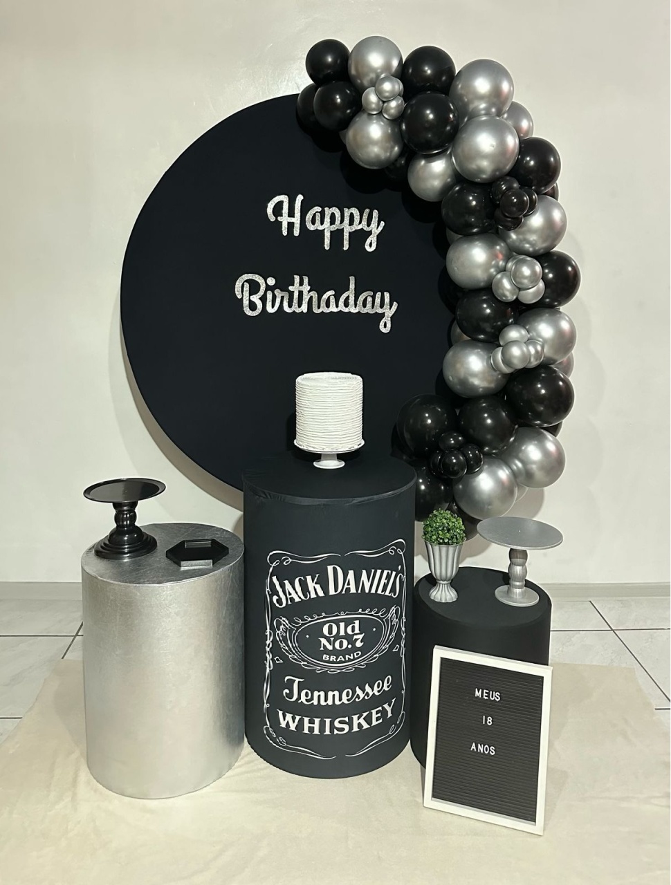 Kit 1 Preto E Prata  Capa G da Jack - Michi Pegue e Monte