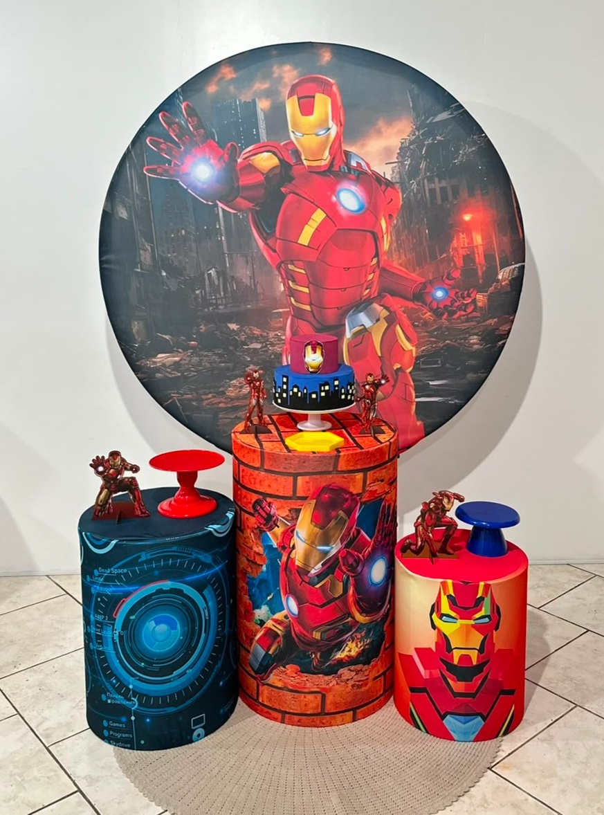 Kit 1 Homem de Ferro - Michi Pegue e Monte