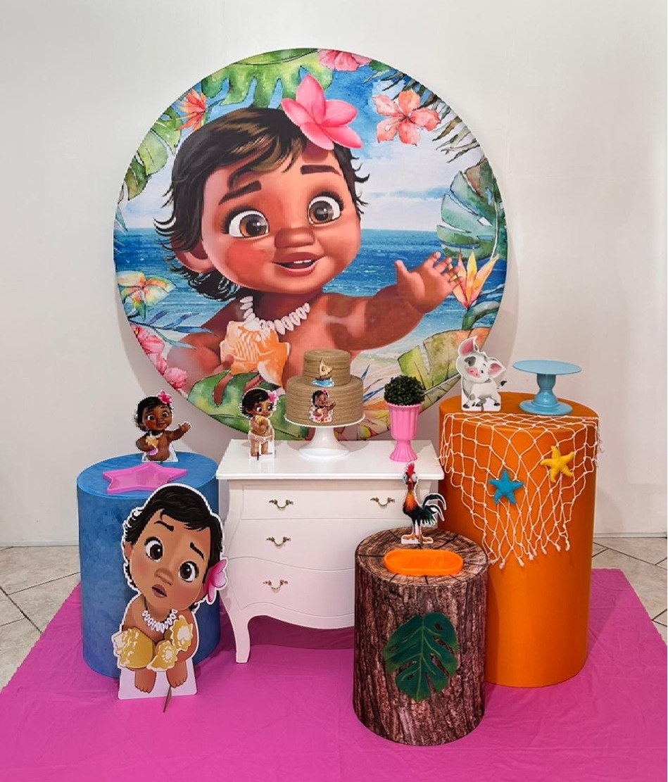 Kit 2 Moana Baby - Michi Pegue e Monte