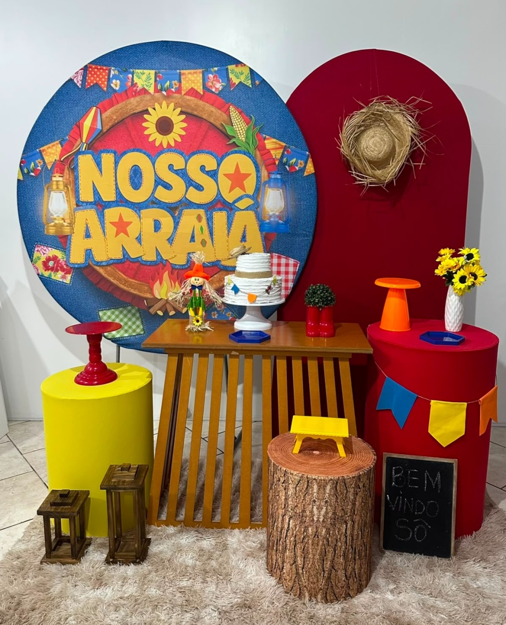 Kit 4 Nosso Arraiá - Michi Pegue e Monte