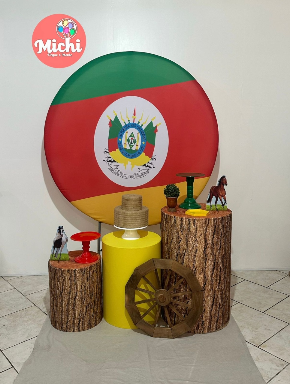 Kit 1 Rio Grande Do Sul - Michi Pegue e Monte