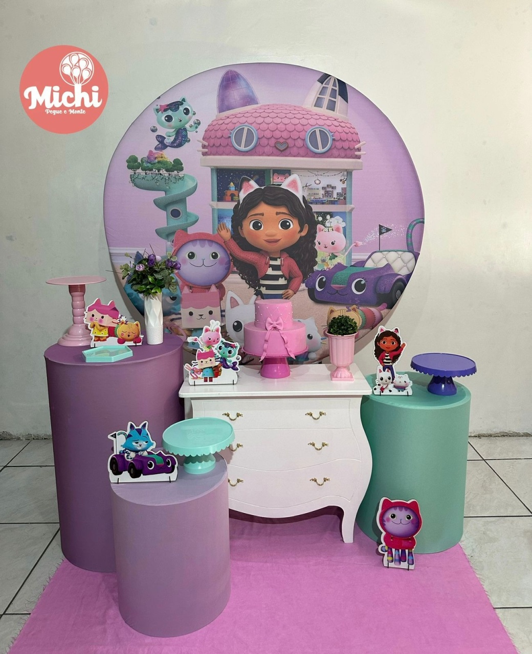 Kit 2 Casa Magica da Gabi - Michi Pegue e Monte