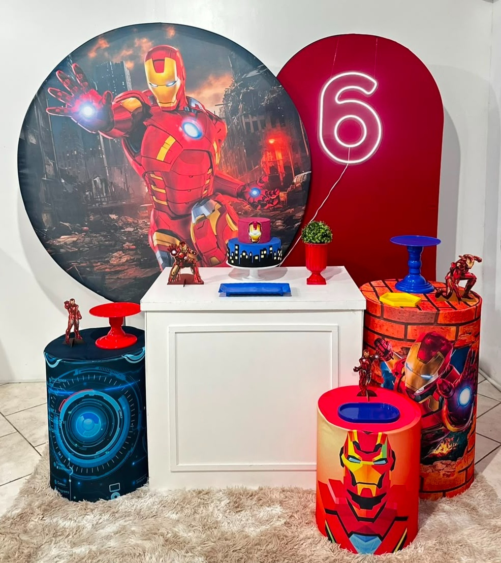 Kit 4 Homem de Ferro - Michi Pegue e Monte