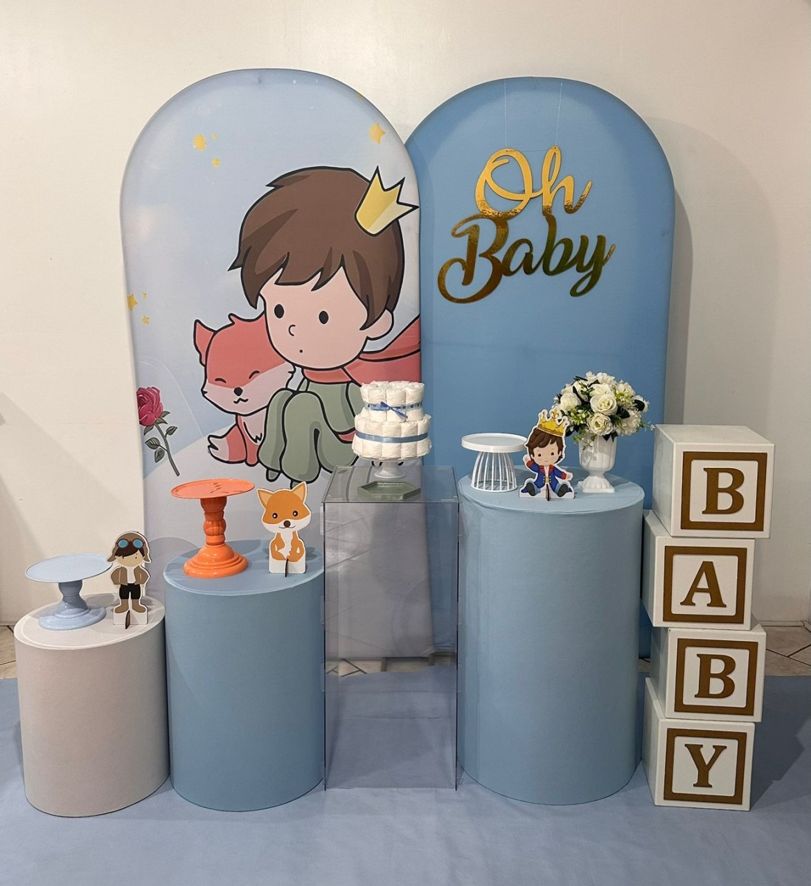 Kit Encanto Pequeno Príncipe Chá de Bebe - Michi Pegue e Monte