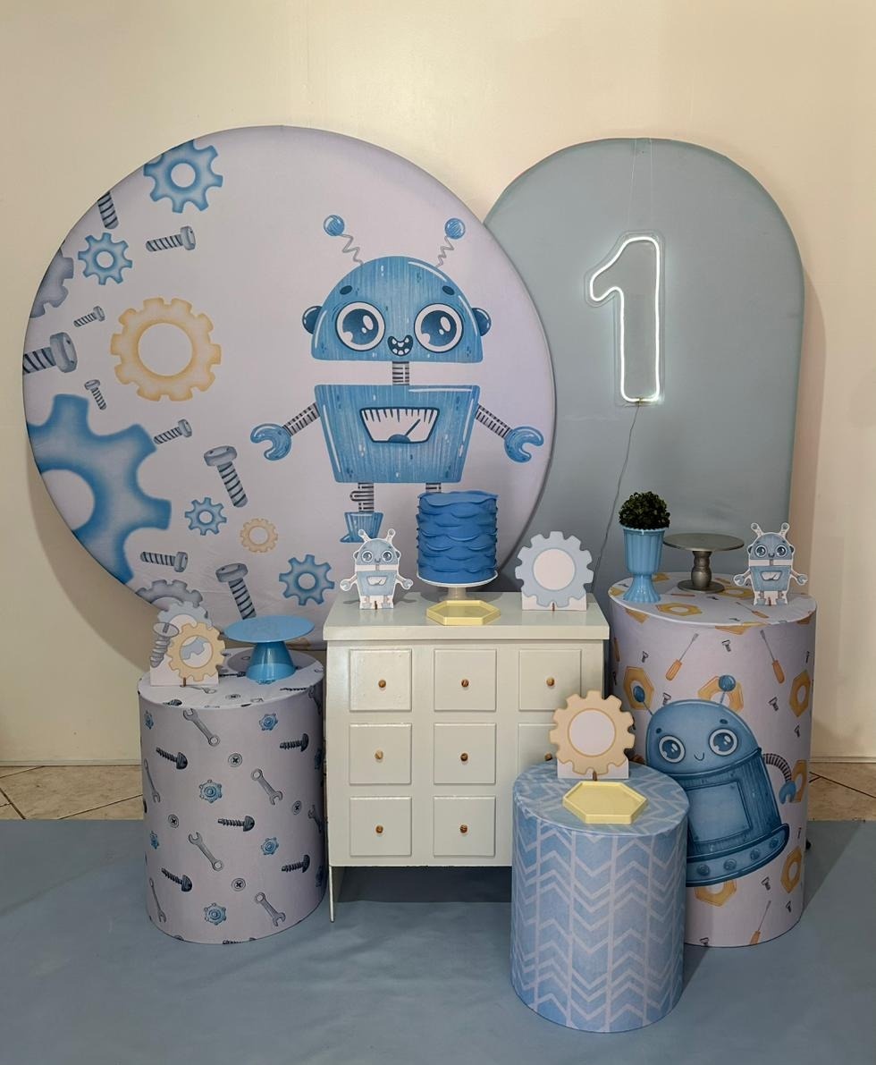 Kit 3 Robo Baby Com Led - Michi Pegue e Monte
