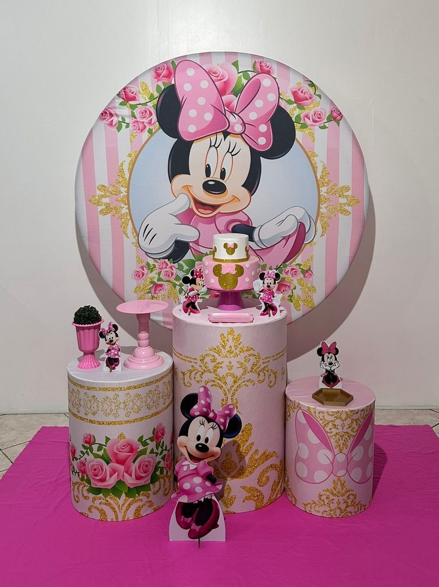 Kit 1 Minie Rosa  - Michi Pegue e Monte