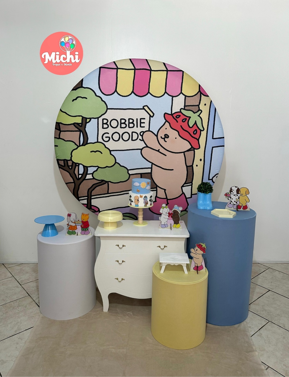 Kit 2 Bobbie Goods Menino  - Michi Pegue e Monte