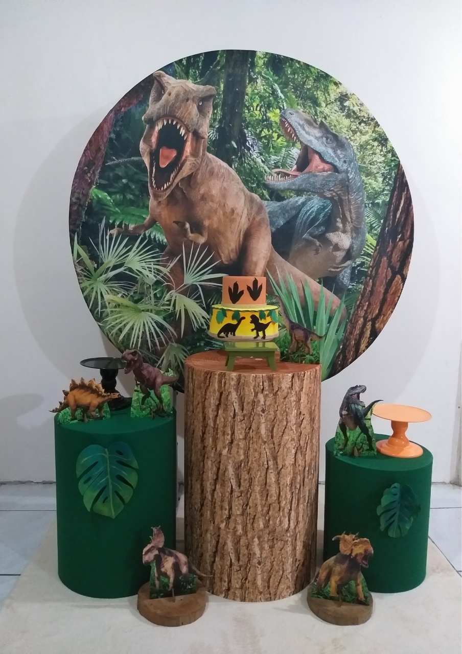 Kit 1 Dinossauro  - Michi Pegue e Monte