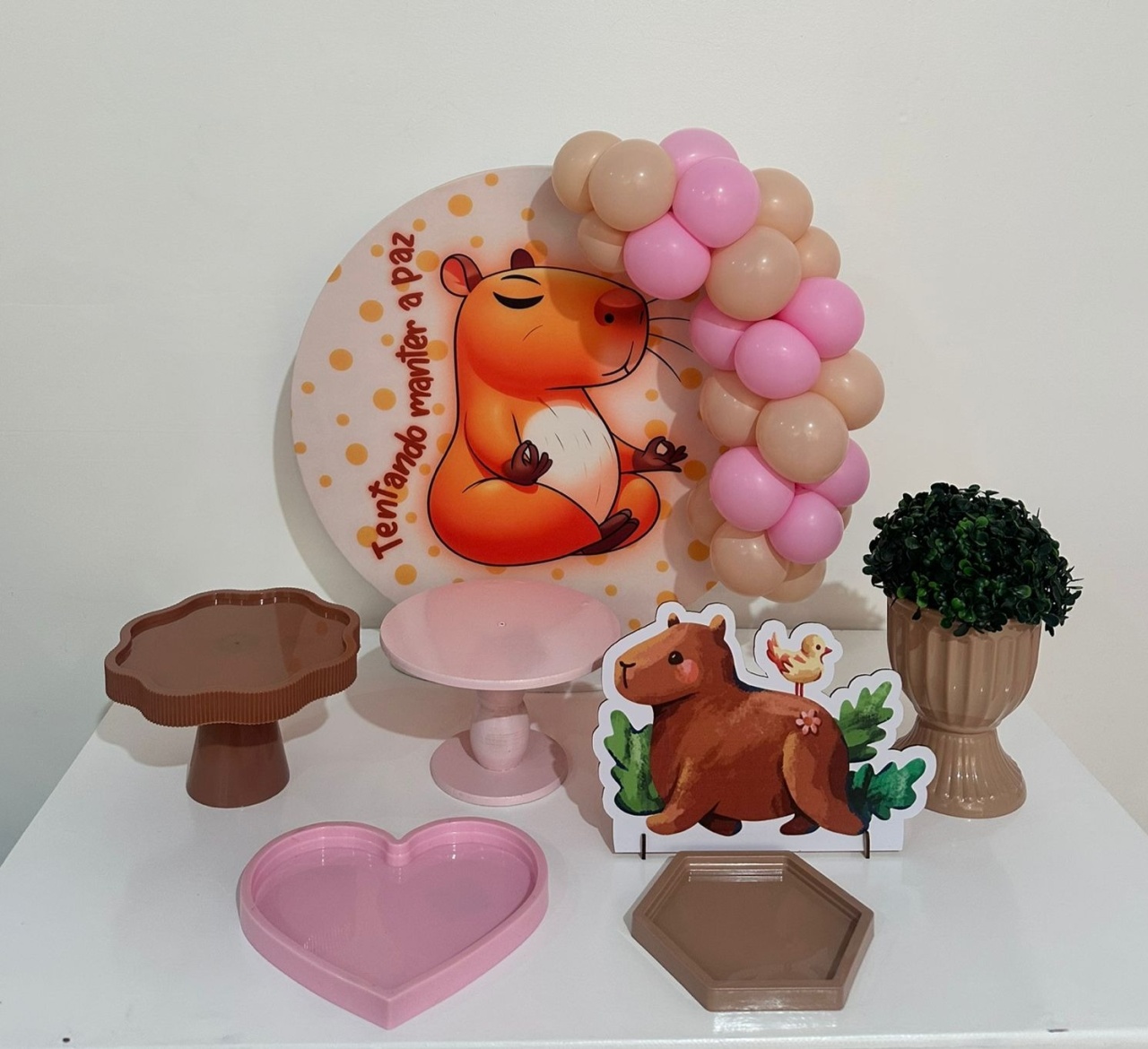 Mini Kit Capivara - Michi Pegue e Monte