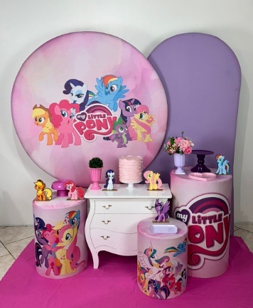 Kit 3 My Little Pony  - Michi Pegue e Monte