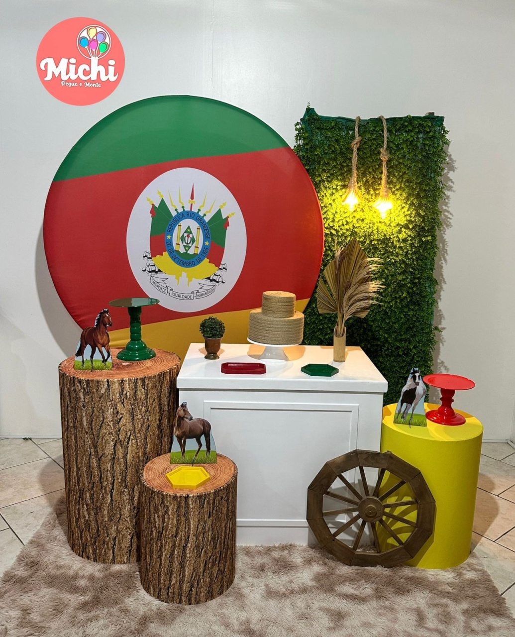 Kit 4 Rio Grande Do Sul  - Michi Pegue e Monte