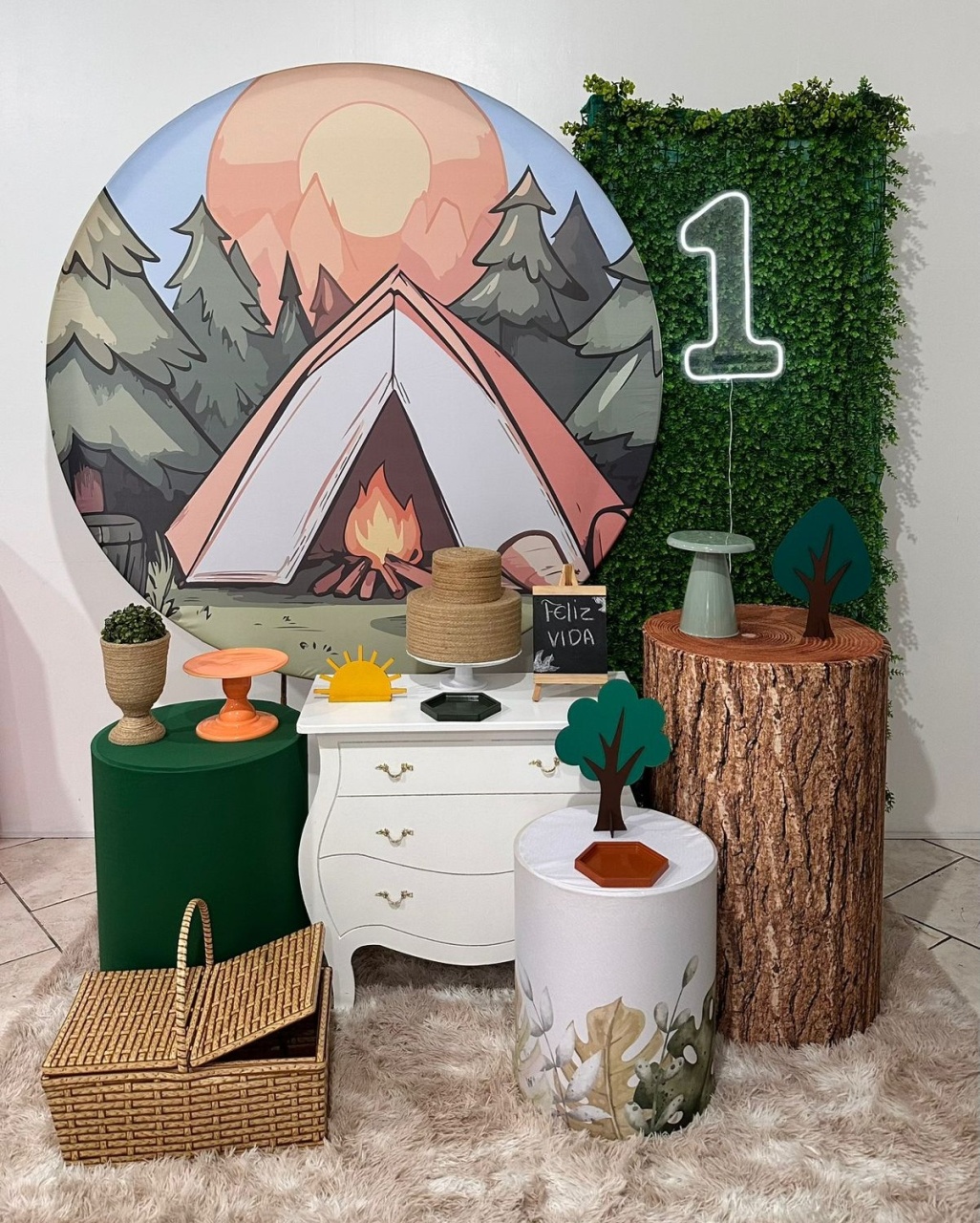 Kit 3 Acampamento - Michi Pegue e Monte