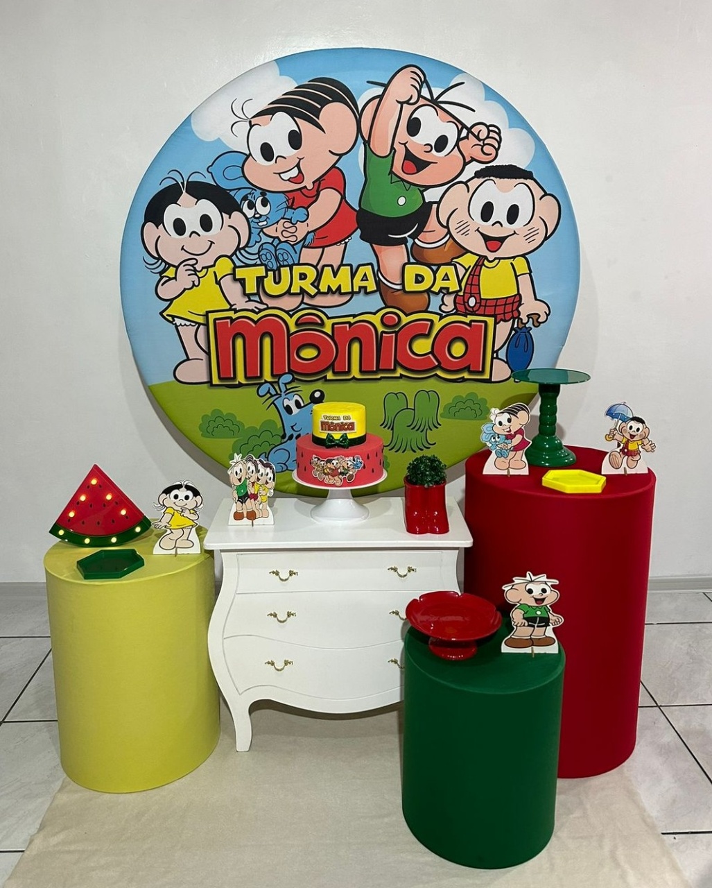 Kit 2 Turma da Mônica - Michi Pegue e Monte