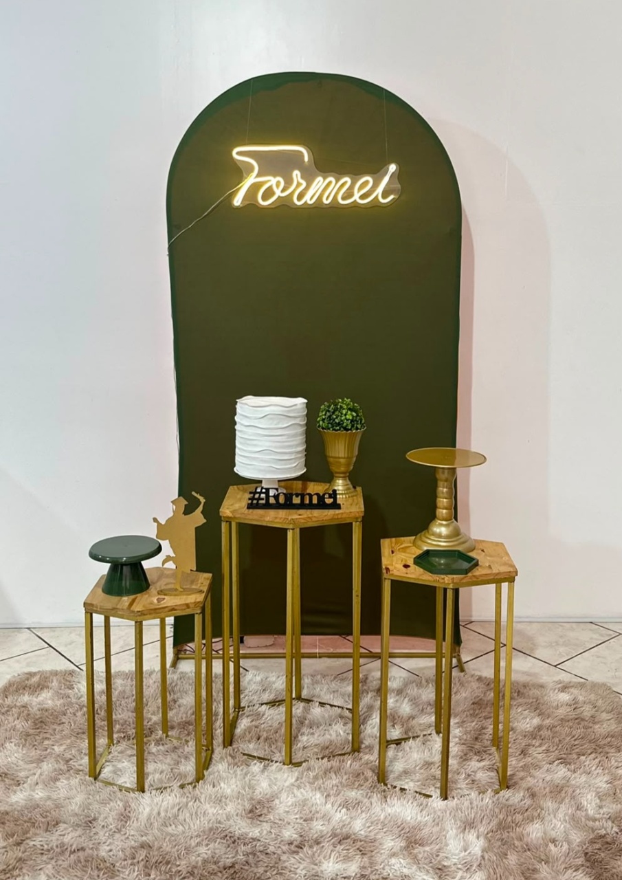 Kit Formatura Verde Com Led - Michi Pegue e Monte