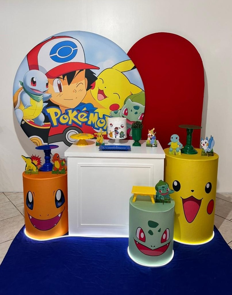 Kit 4 Pokémon  - Michi Pegue e Monte