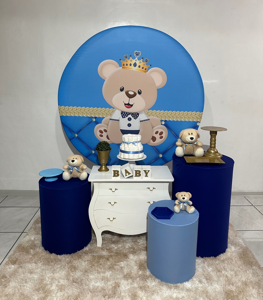 Kit 2 Ursinho Príncipe  - Michi Pegue e Monte