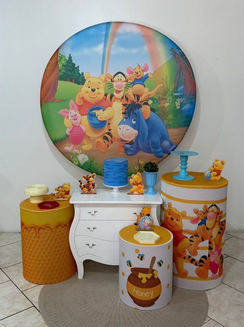 Kit 2 Ursinho Pooh  - Michi Pegue e Monte