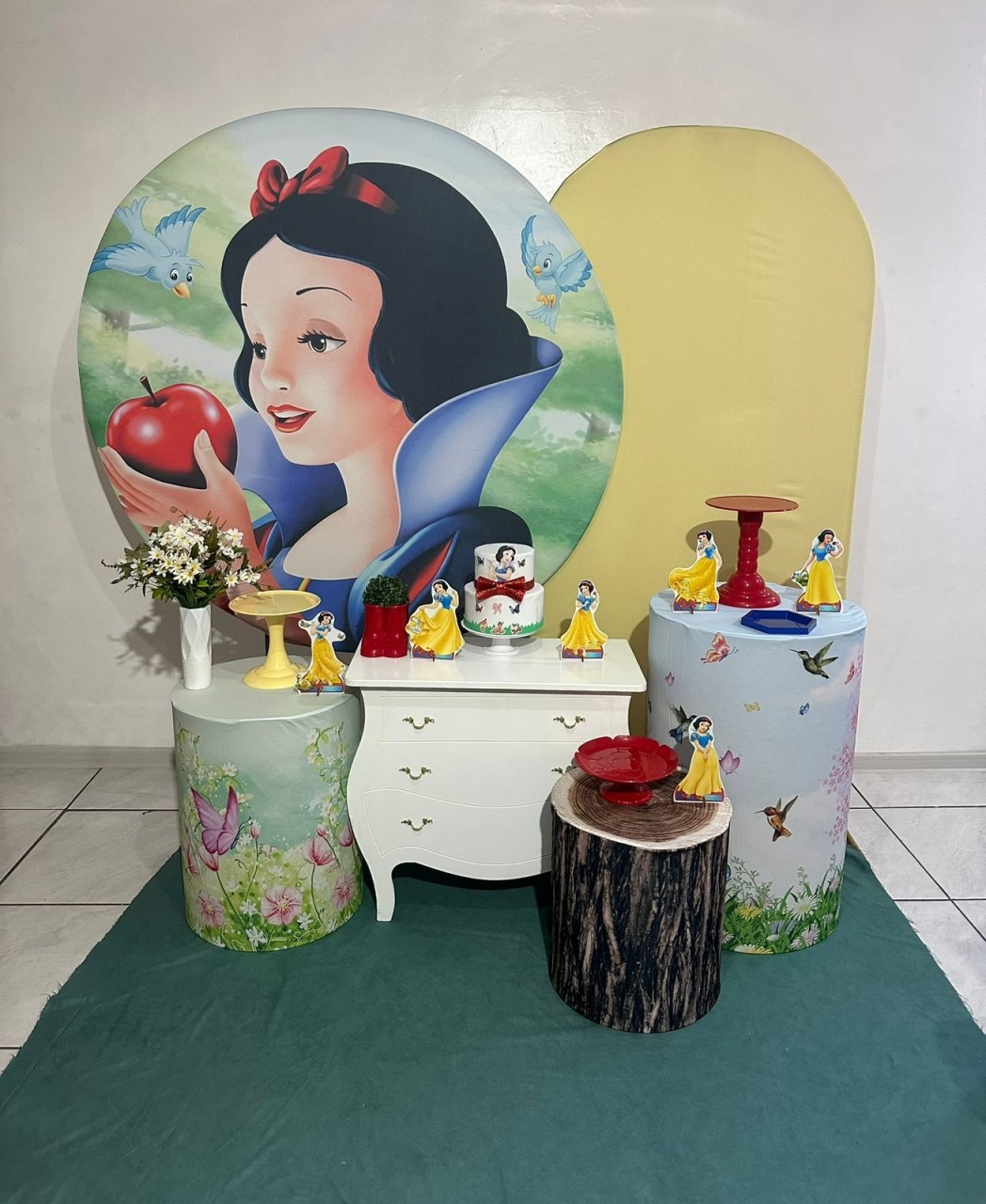 Kit 3 Branca de Neve   - Michi Pegue e Monte
