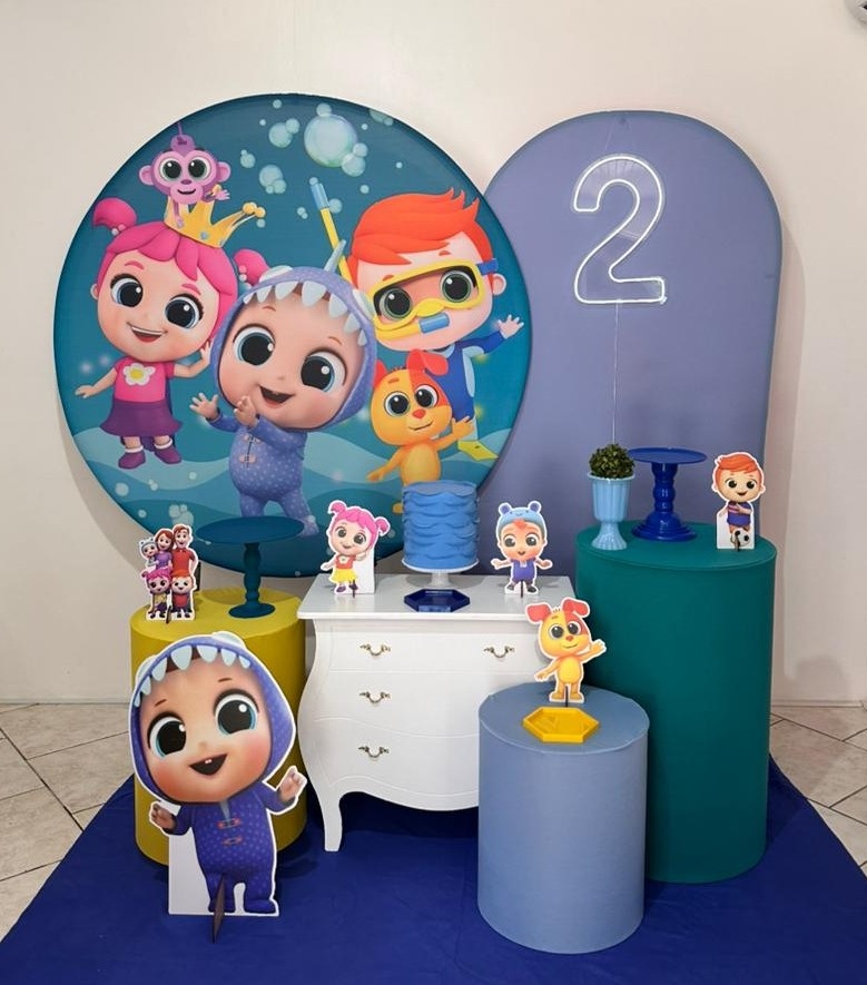 Kit 3 Little Angel Menino  - Michi Pegue e Monte