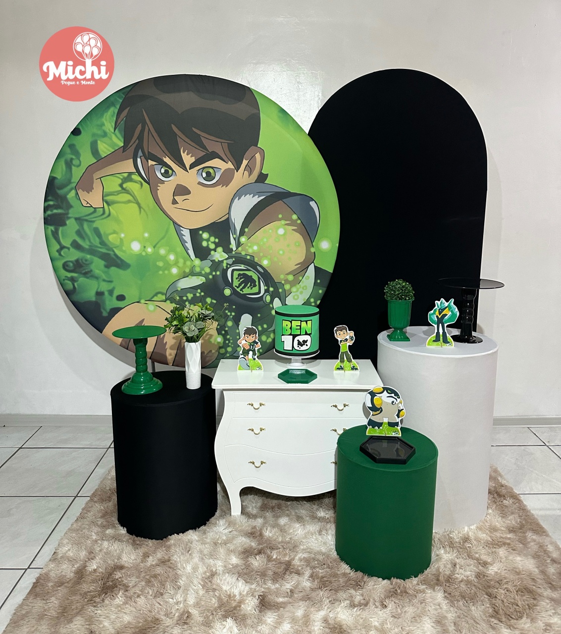  Kit 3 Ben 10  - Michi Pegue e Monte