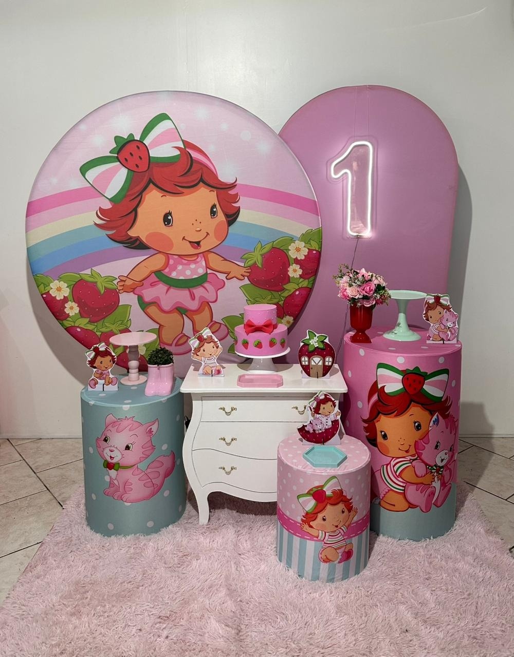 Kit 3 Moranguinho Baby   - Michi Pegue e Monte