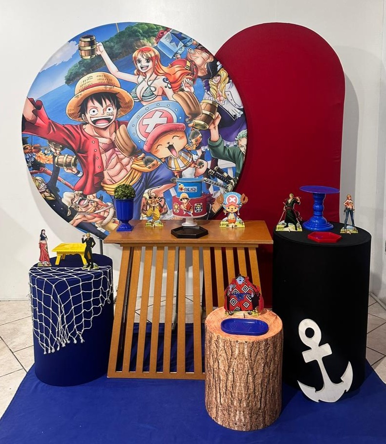 Kit 4 One Piece Mesa Ripada - Michi Pegue e Monte