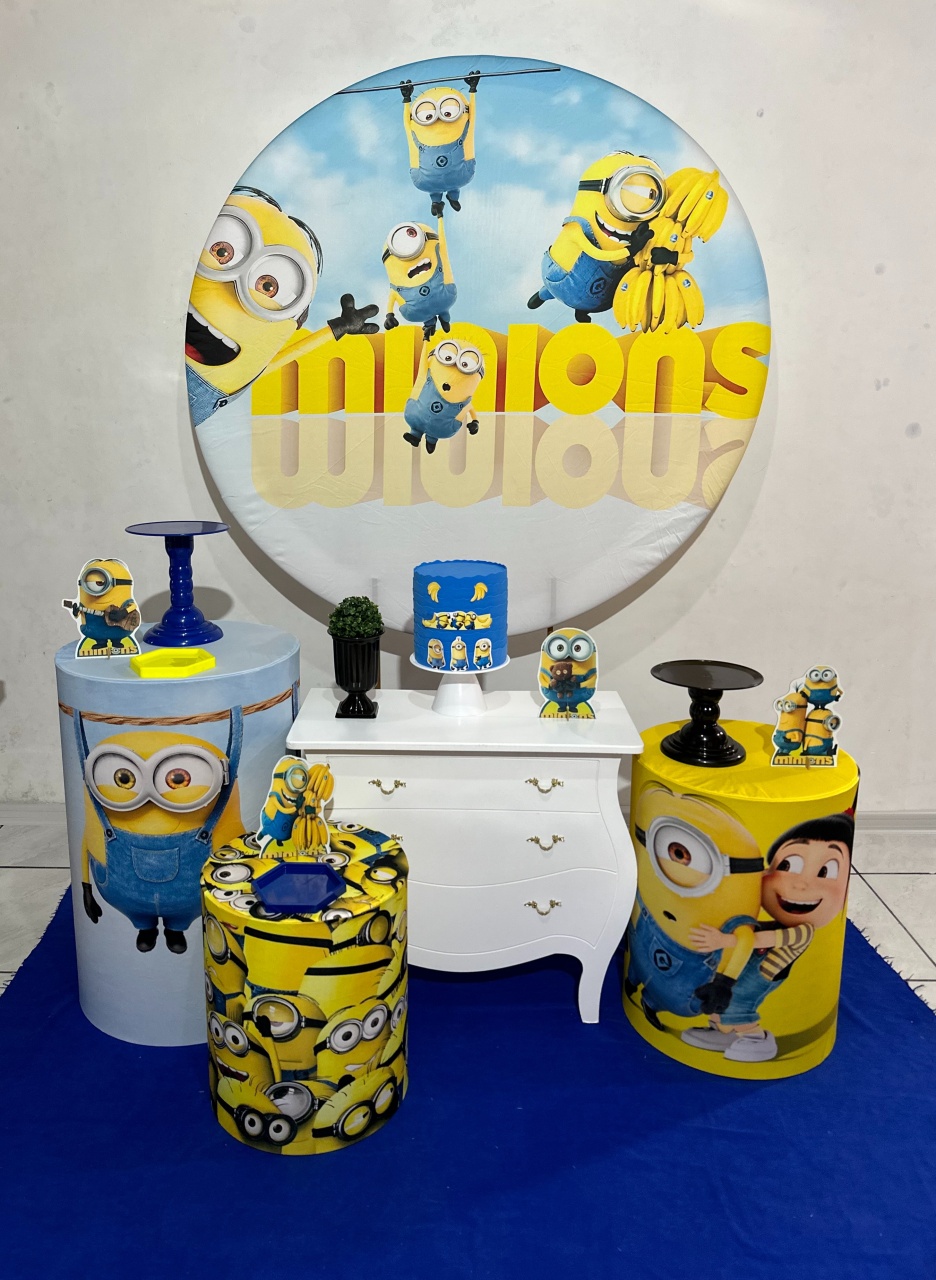 Kit 2 Minions  - Michi Pegue e Monte