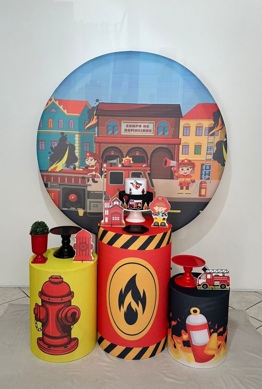 Kit 1 Bombeiro - Michi Pegue e Monte