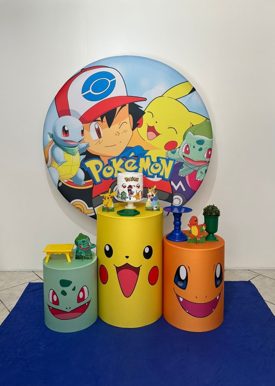 Kit 1 Pokémon  - Michi Pegue e Monte