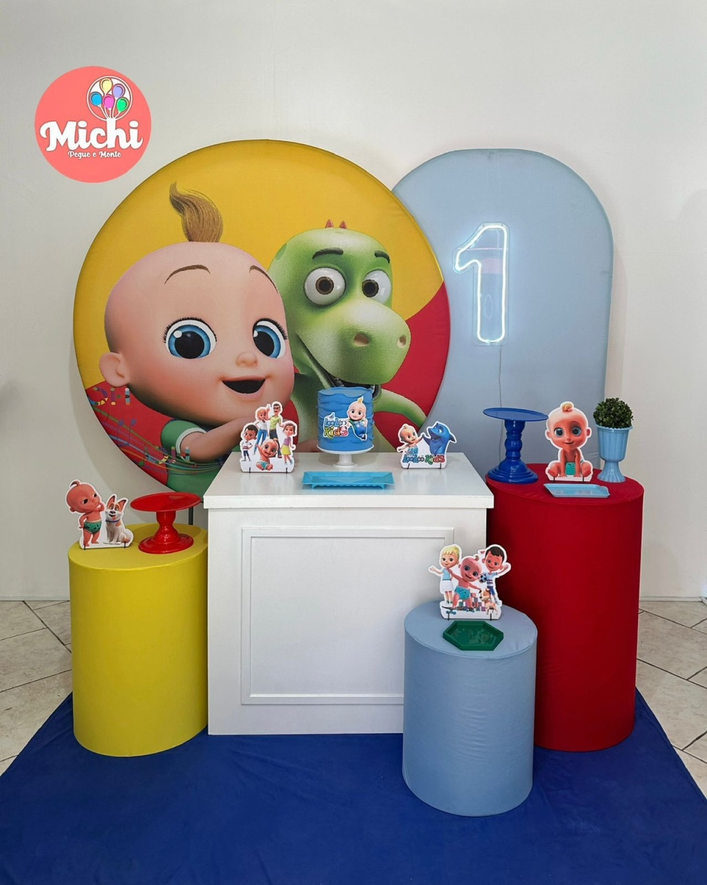 Kit 4 Lolokids   - Michi Pegue e Monte